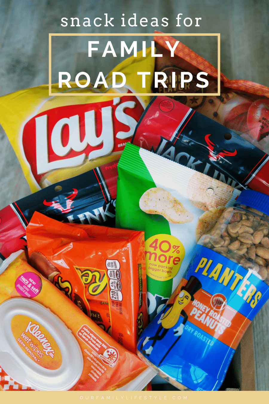 Snacks Ideas for Family Road Trips
