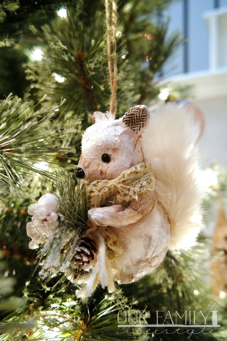 Squirrel Ornament
