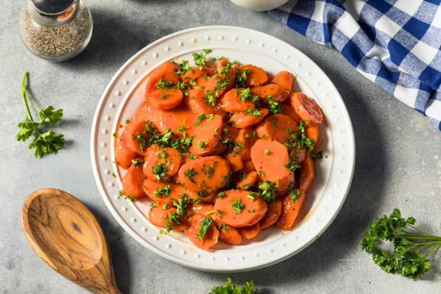 Homemade Brown Sugar Glazed Carrots