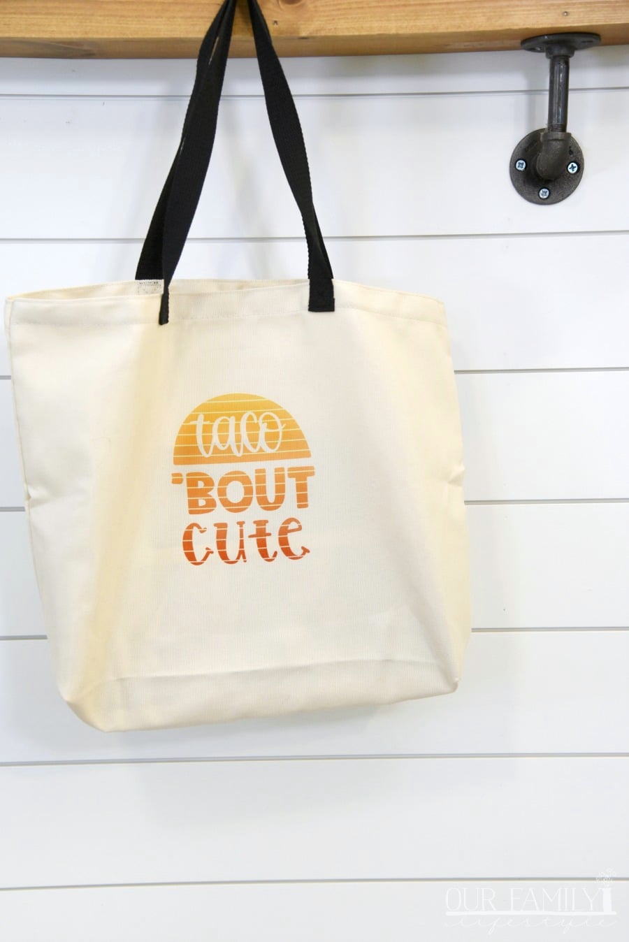 taco about cute Infusible Ink tote bag