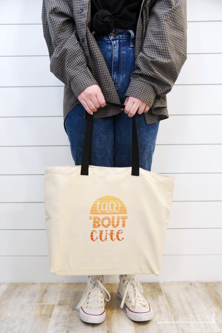 taco bout cute tote bag