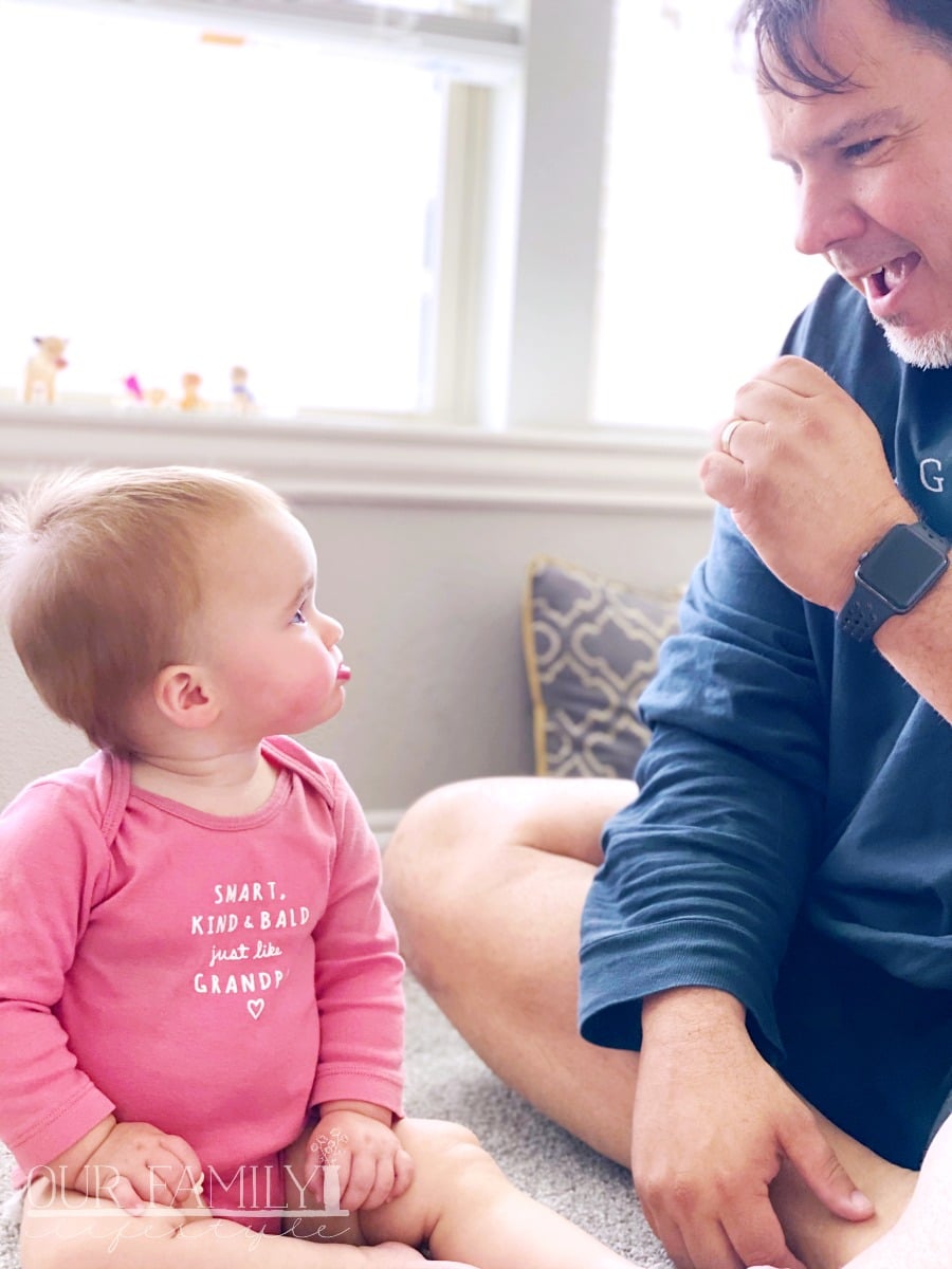 talking to your grandbaby