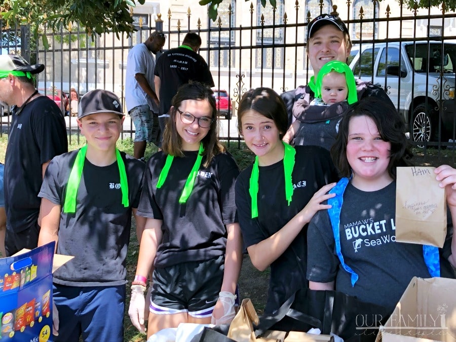 teaching children to serve others