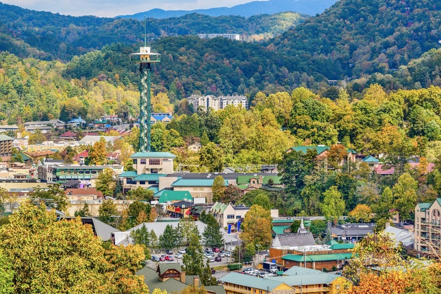 Downtown Gatlinburg, Tennessee