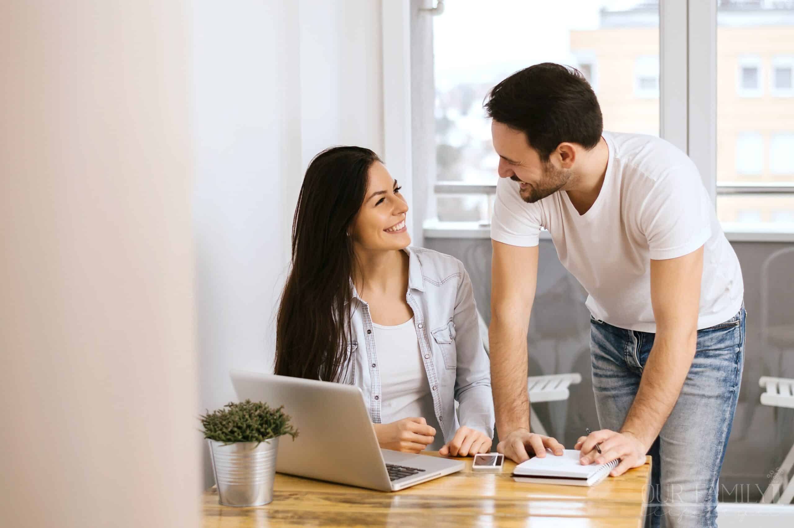 How to Work at Home With Your Spouse