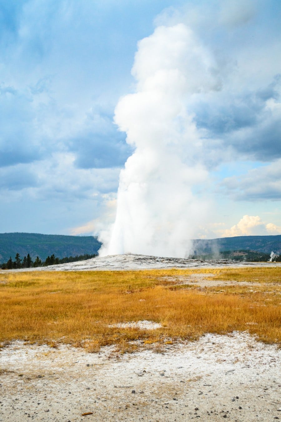 Yellowstone National Park geyser