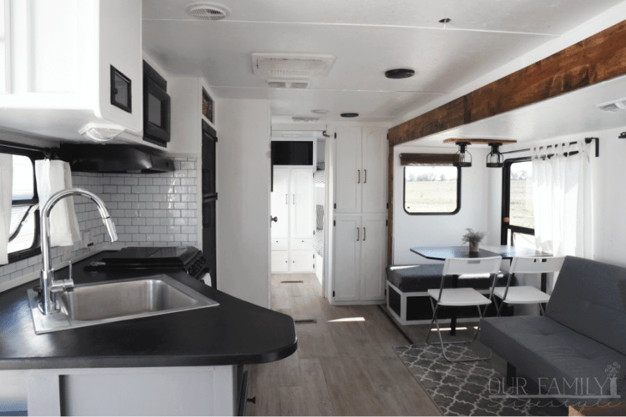 travel trailer remodel