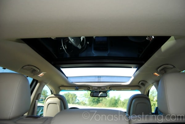 Kia Sorento sunroof