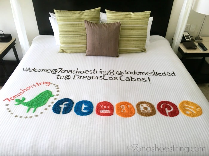 Welcome Dreams Los Cabos colored rice