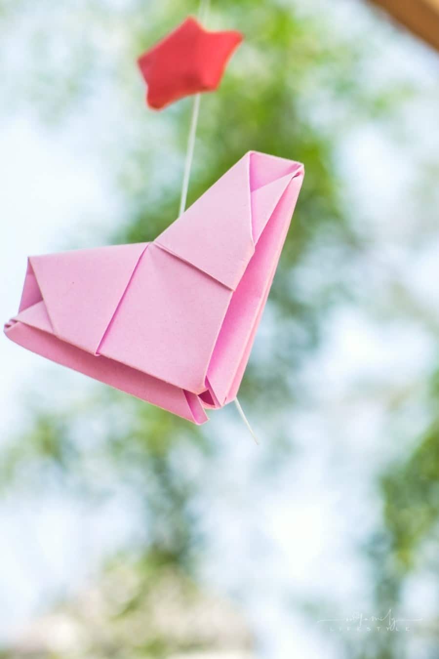 Japanese Origami heart