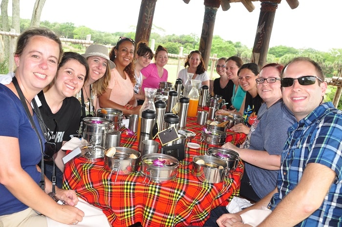Wild Africa Trek afternoon snack