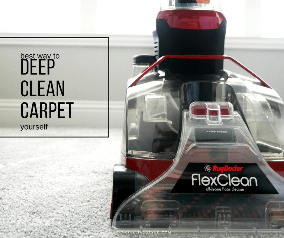 Best Way to Deep Clean Carpet Yourself