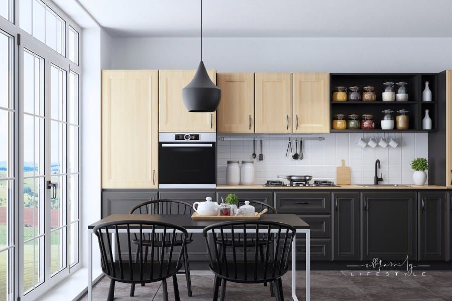 How to Create a Stunning Contrast with Black Shaker Cabinets