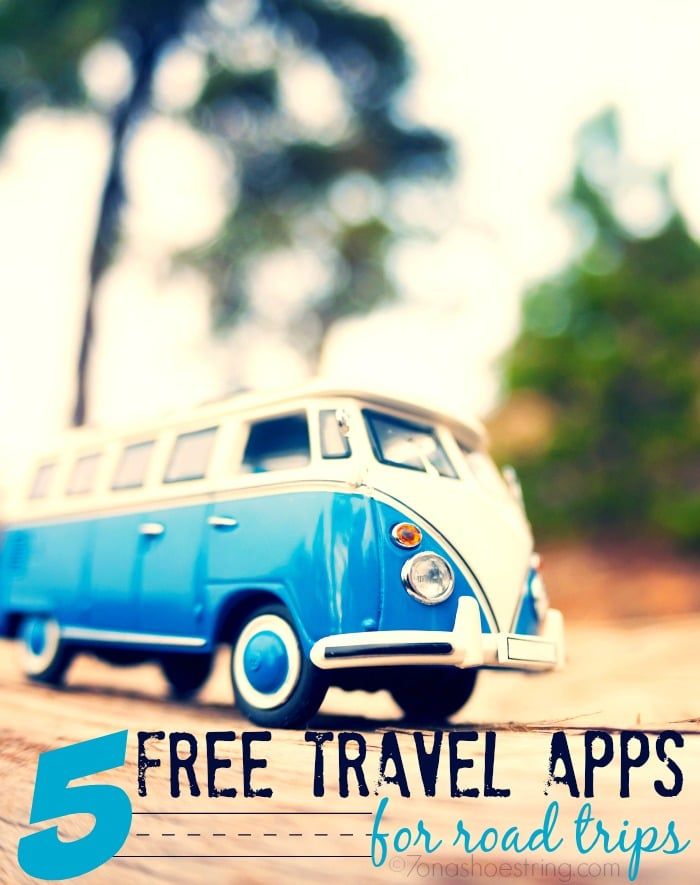 5 Free Travel Apps for Road Trips