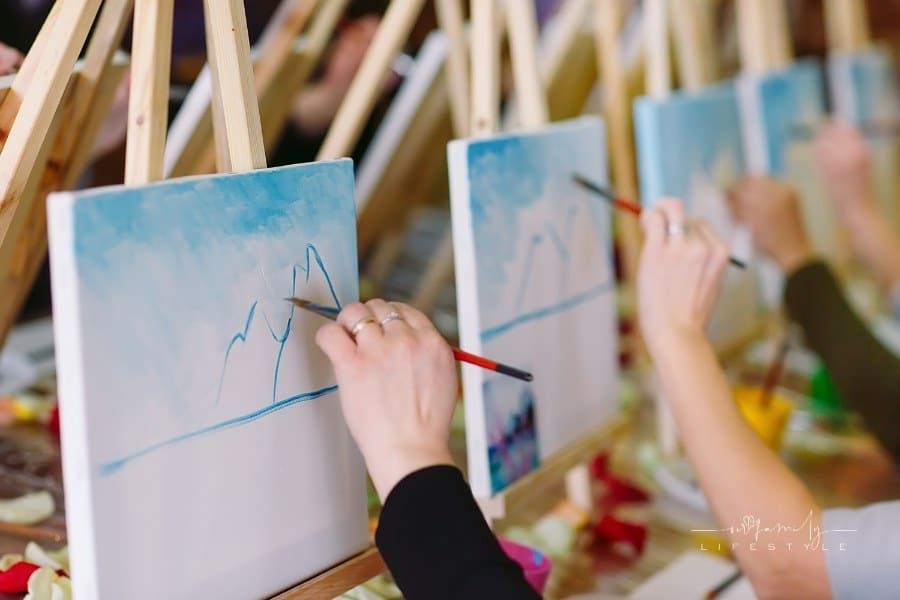 How to Host a DIY At-Home Painting Party