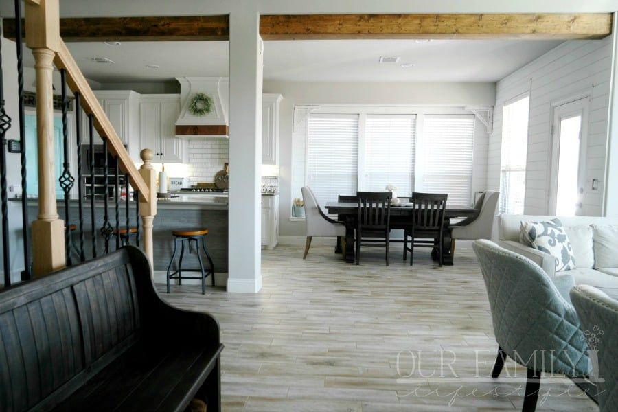 How to Make DIY Distressed Faux Beams