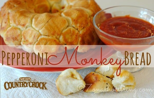 Pepperoni Monkey Bread Recipe with Country Crock