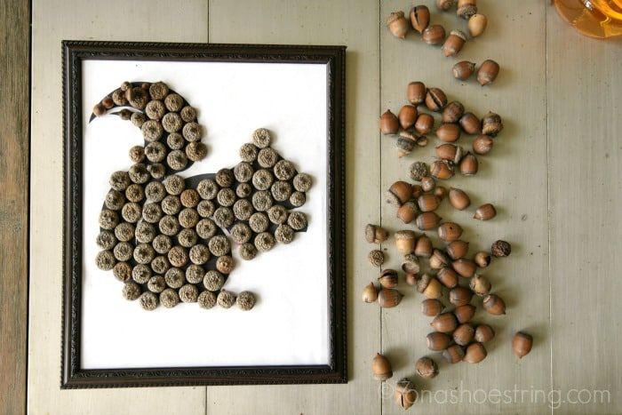 Frolic into Fall with Fun Squirrel Acorn Art