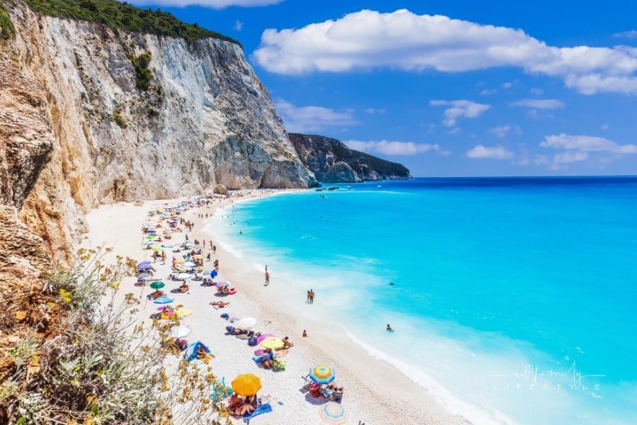 Lefkada, Greece beach