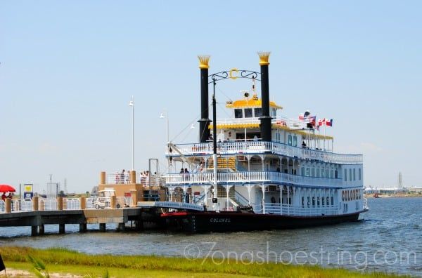 Colonel Paddlewheel Boat