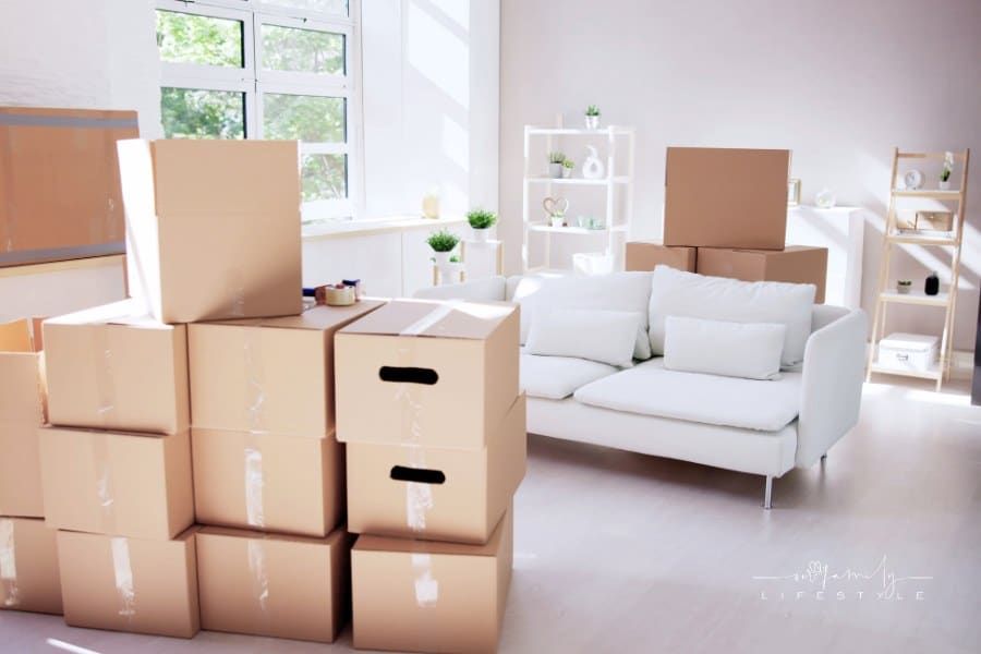 Residential Living Room Relocation. Moving Furniture