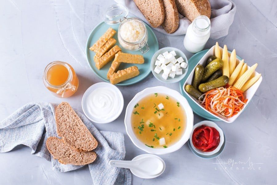 Postbiotics, probiotics, functional food, fermented, good for gut, bowel health