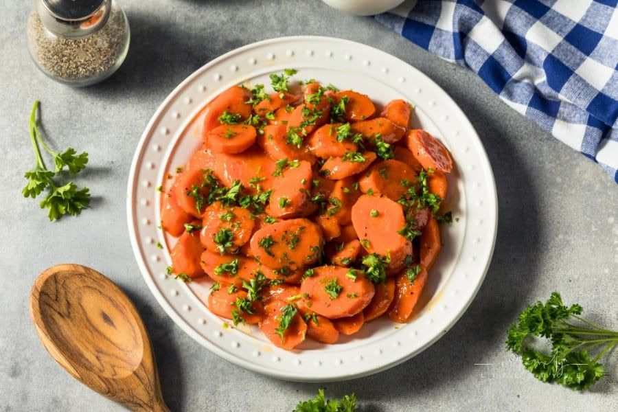 Homemade Brown Sugar Glazed Carrots