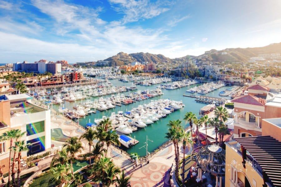 Cabo San Lucas, Mexico Aerial View