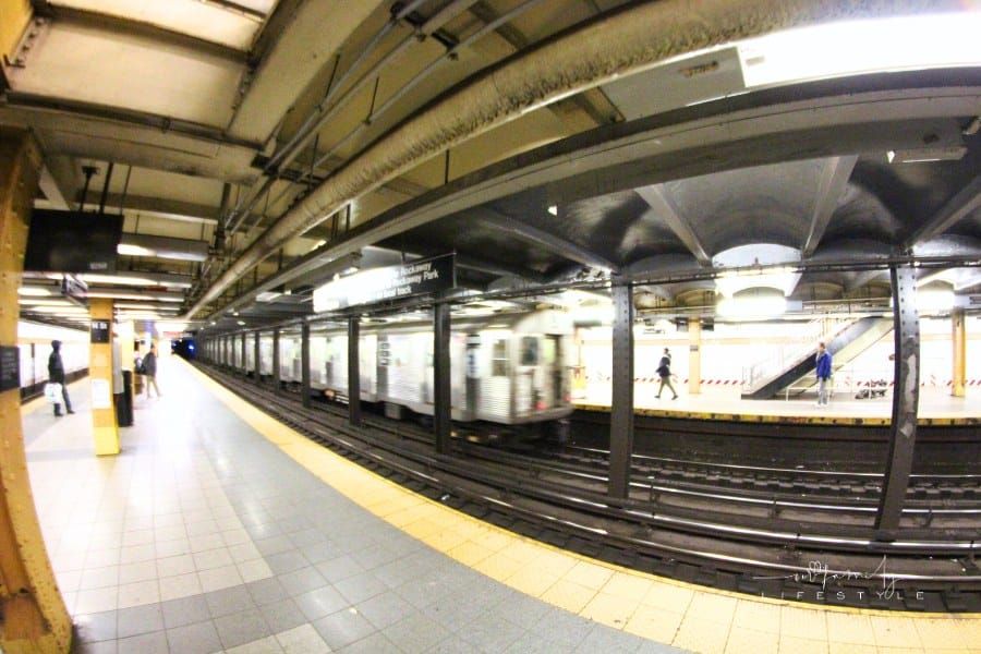 New York Subway Fisheye