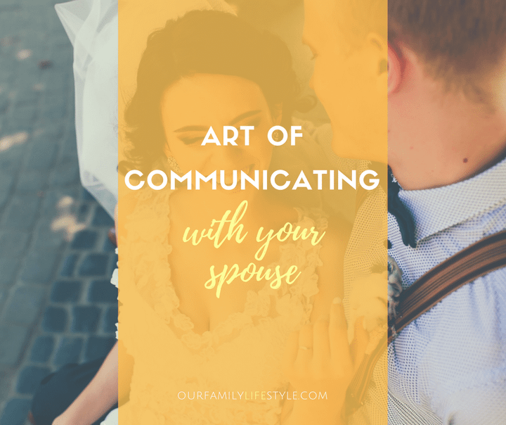 art of communicating with your spouse