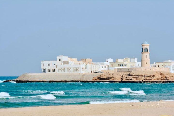 Coastal View of Sur Lighthouse, Oman