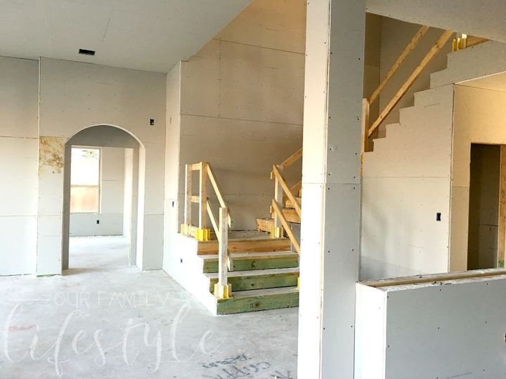 drywall makes a house
