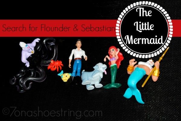 Flounder and Sebastian toys