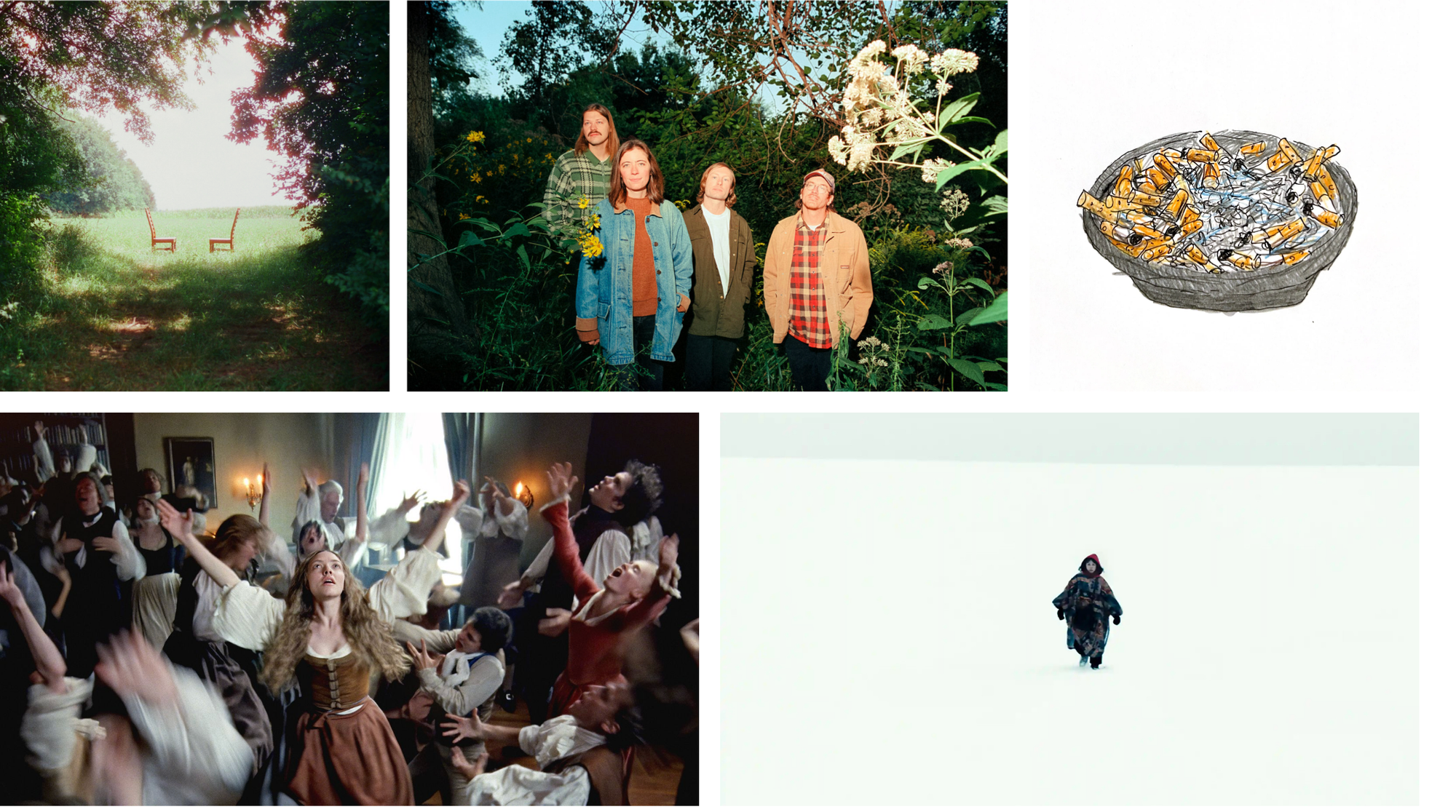 Dead soldiers lined up on the table