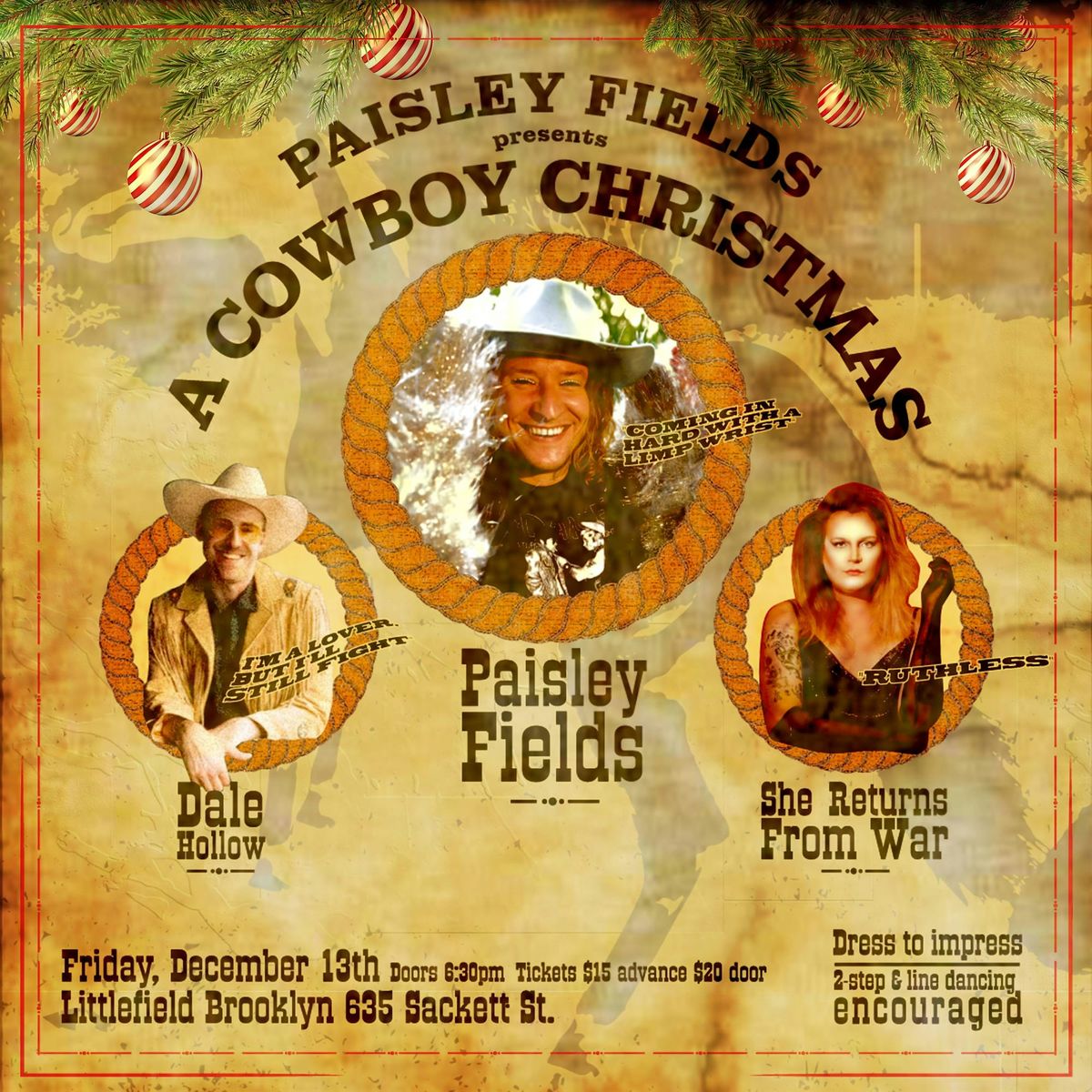 INTERVIEW: Paisley Fields Presents Their Cowboy Christmas