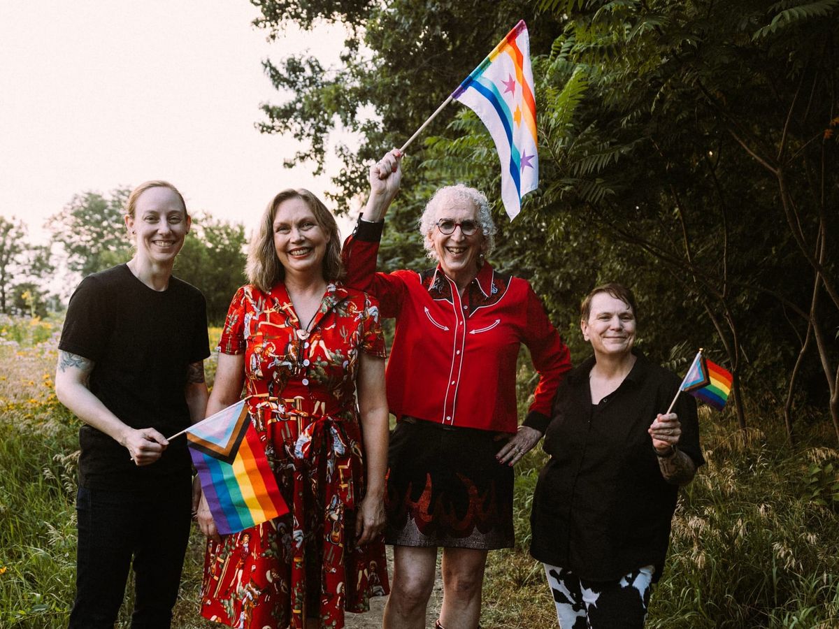 PREMIERE: #QueerCountry Bandwagon Remind Us: "It's Never Too Late (To Be Who You Are)"