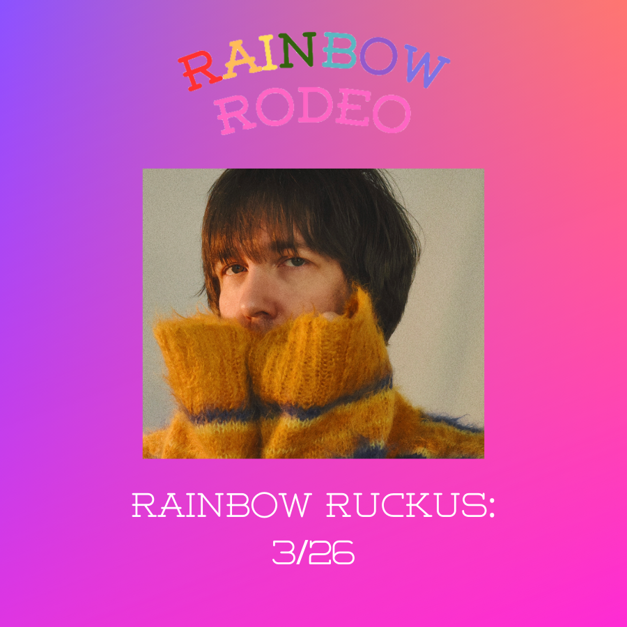 Rainbow Ruckus 3/26: Aaron Lee Tasjan, Shawna Virago, Jessye DeSilva & More!