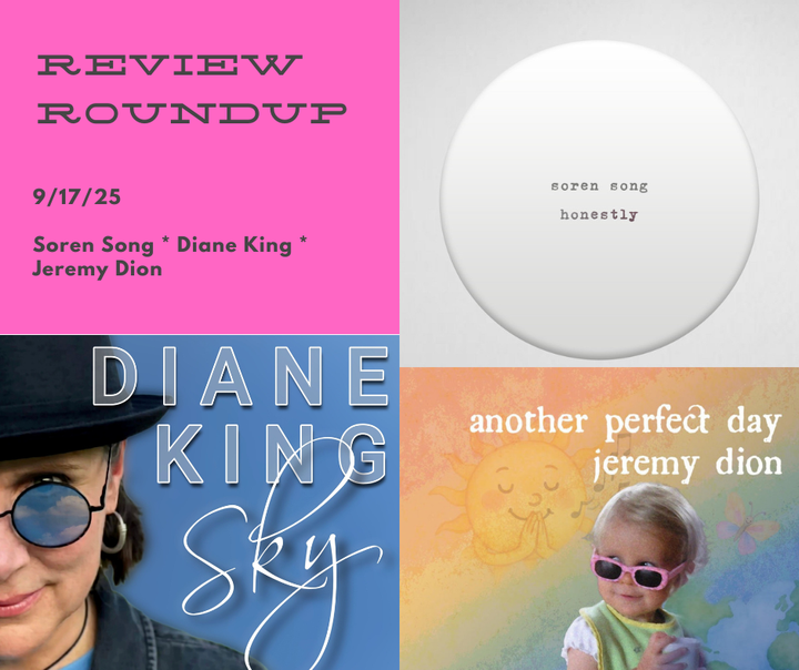 Review Roundup: Soren Song, Diane King, Jeremy Dion