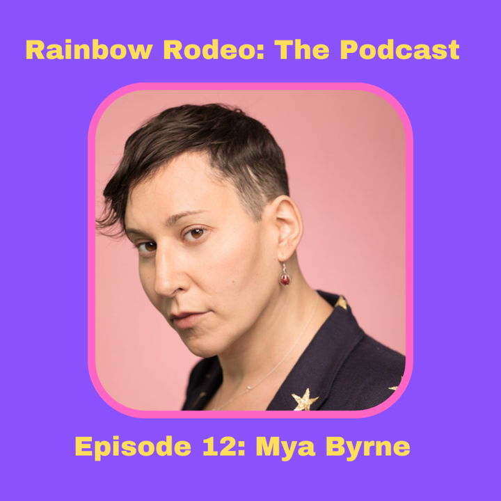 Title art for Mya Byrne podcast episode