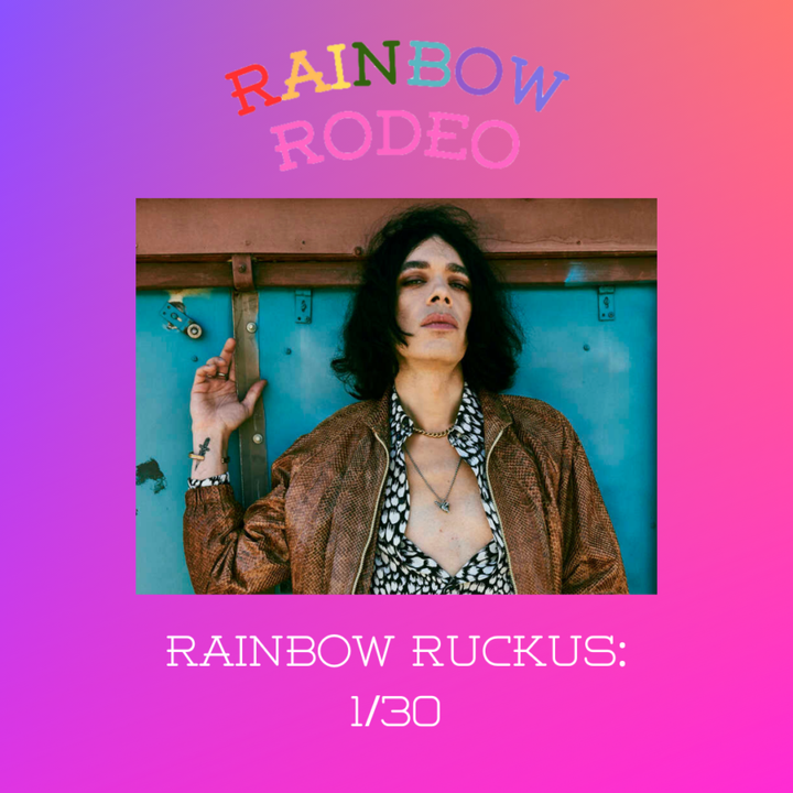 Rainbow Ruckus 1/30: Sarah Shook & The Disarmers, Izzy Ryder, Lawrence Rothman & More!