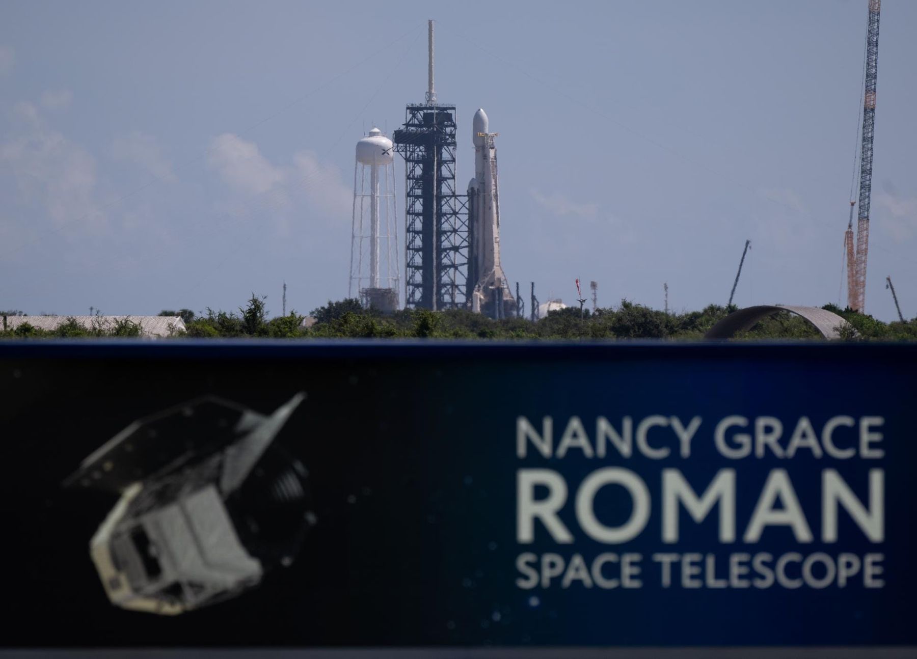 NASA Roman telescope launches aboard SpaceX Falcon Heavy