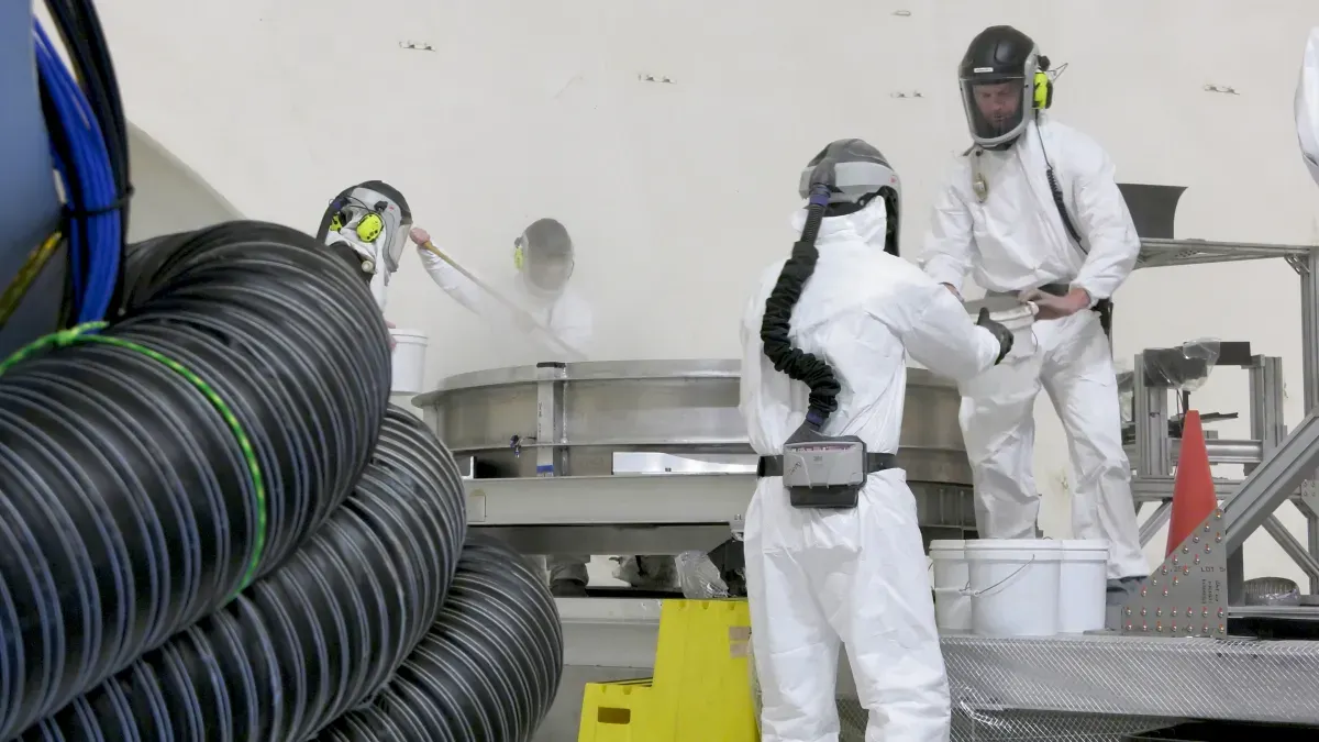 NASA starts new lunar lander plume test phase
