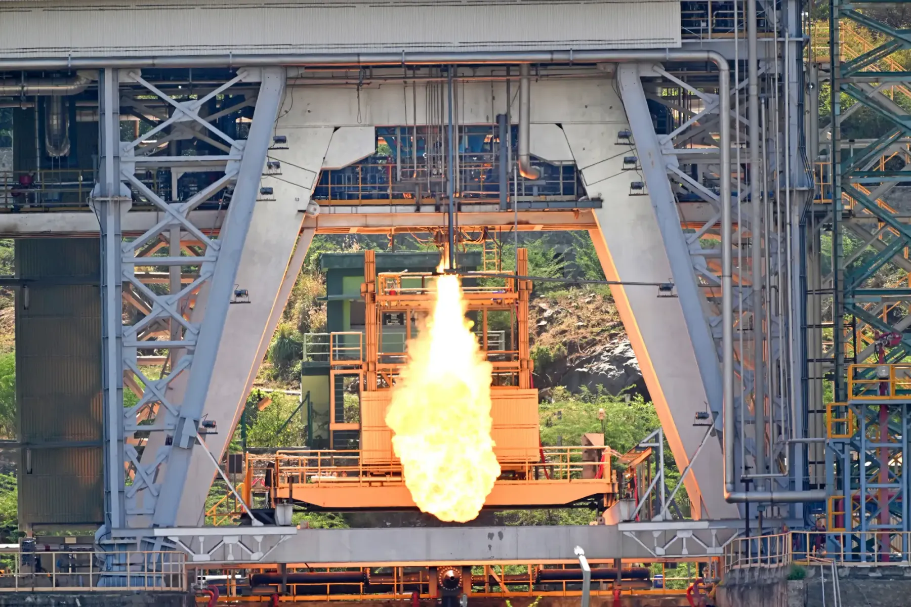 ISRO takes SE2000 semi-cryogenic engine powerhead to full thrust