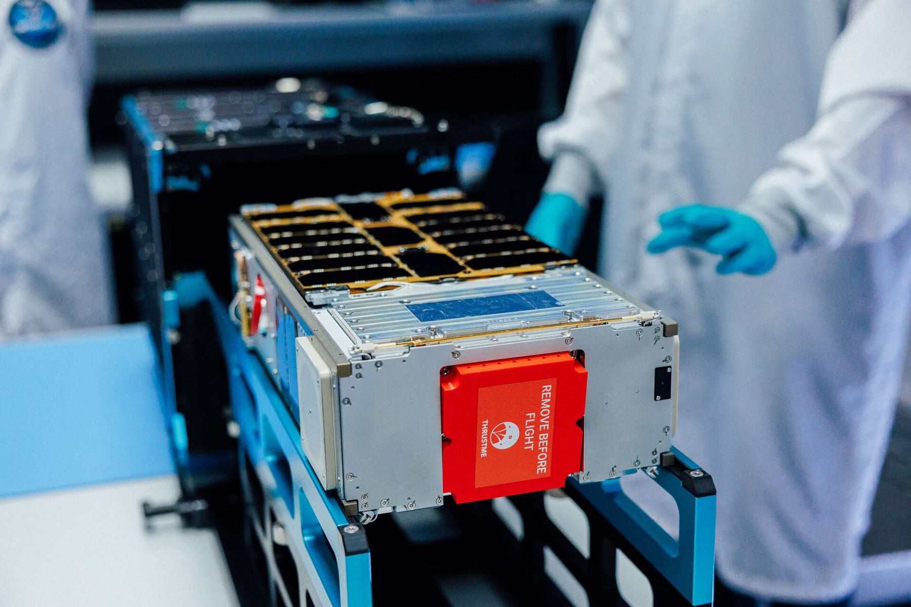 GOMX-5 launches with iodine electric propulsion system