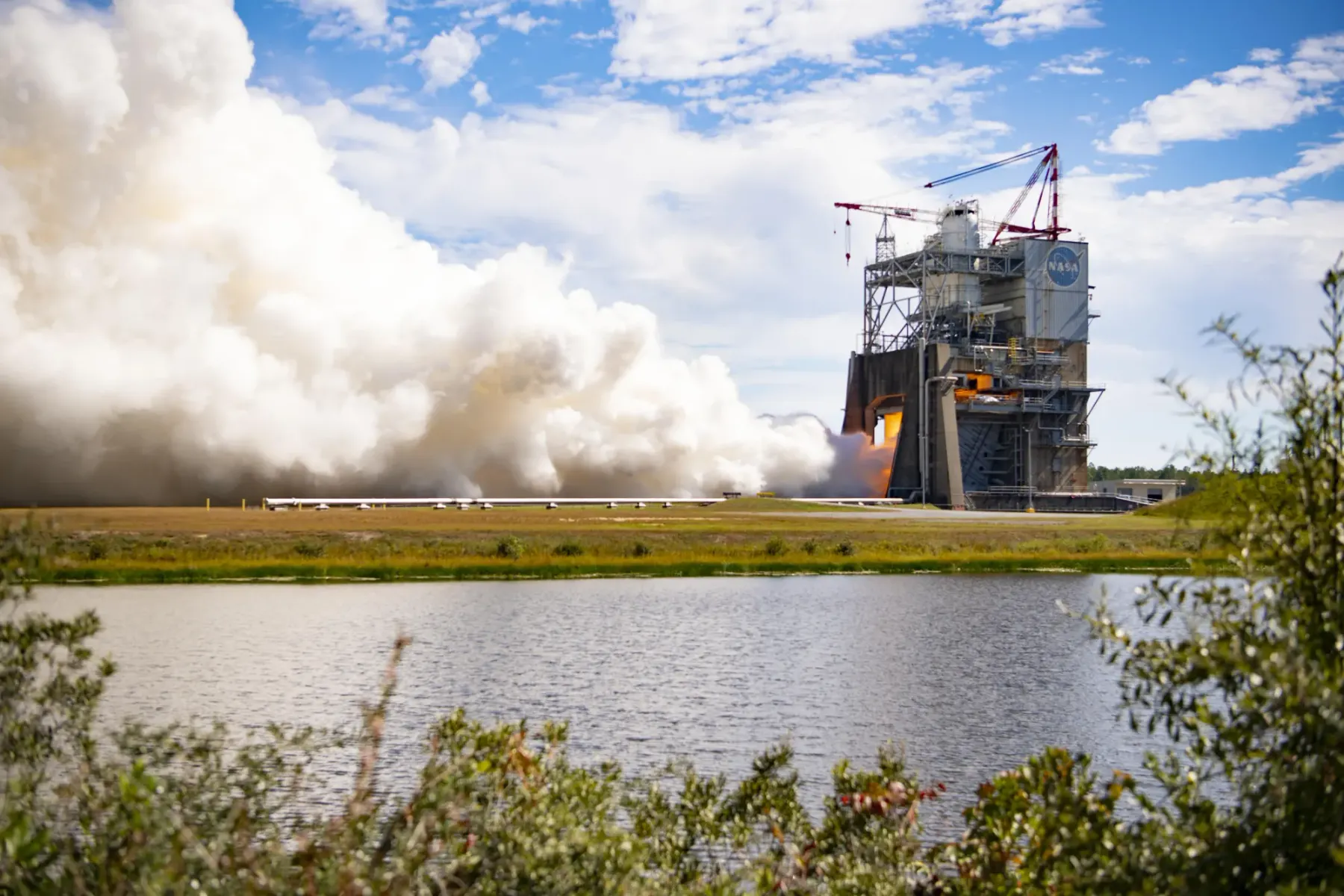 NASA completes 500-second RS-25 engine test for Artemis missions