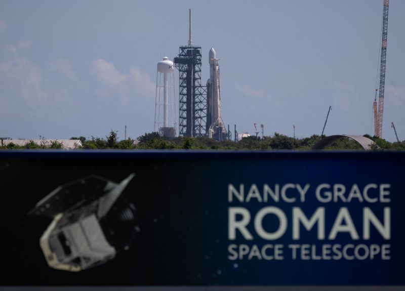 NASA Roman telescope launches aboard SpaceX Falcon Heavy