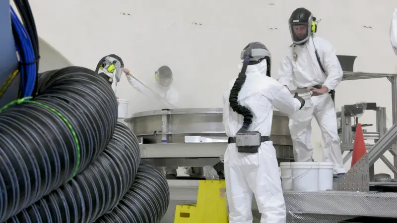 NASA starts new lunar lander plume test phase