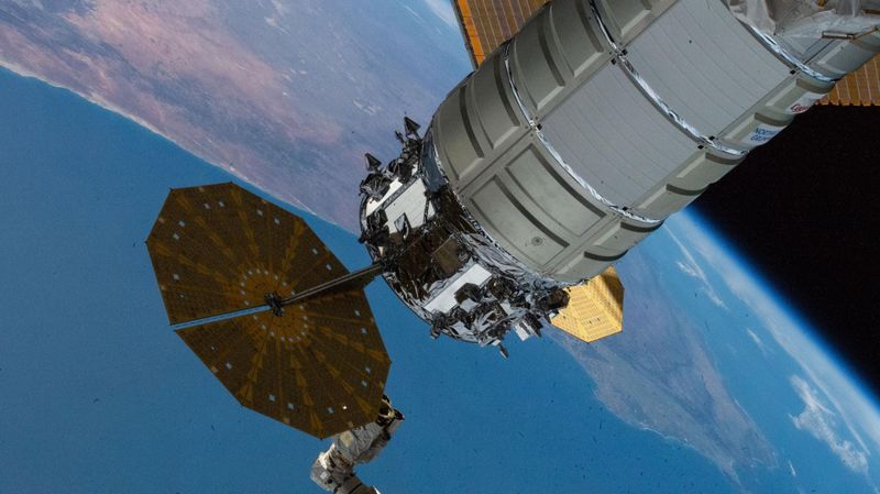 Northrop Grumman Cygnus XL reboosts space station