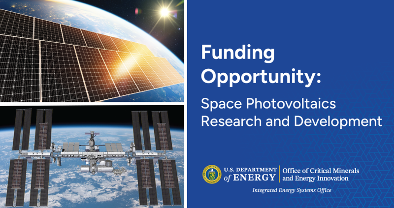 DOE offers $12m for space solar manufacturing R&D