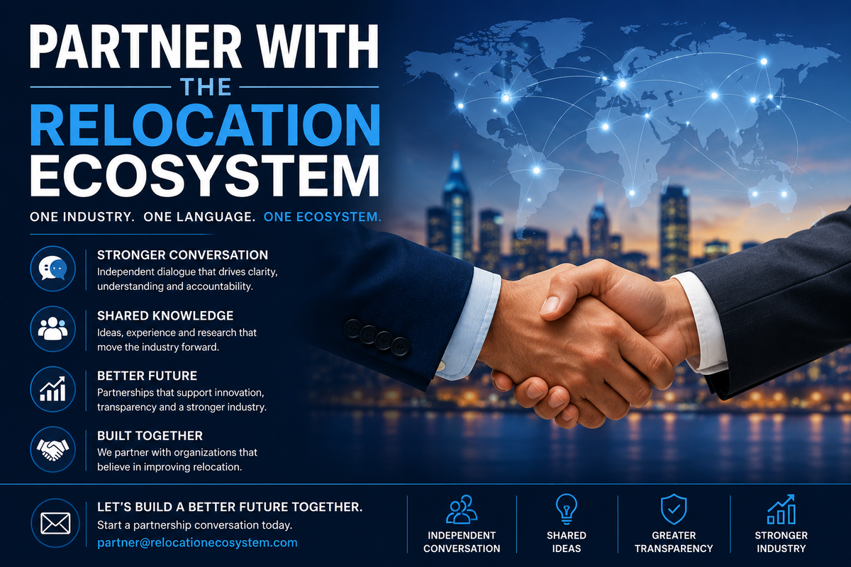 Business partnership representing collaboration across the global relocation ecosystem.